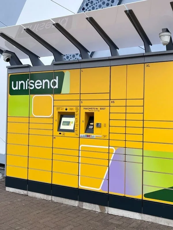 Мēs nosūtām jūsu pasūtījumus uz Unisend pakomātiem visā Latvijā. BRT Rīgā