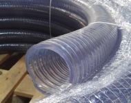 BRT PVC hose with metal spiral